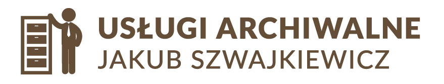 logo Usługi Archiwalne Jakub Szwajkiewicz